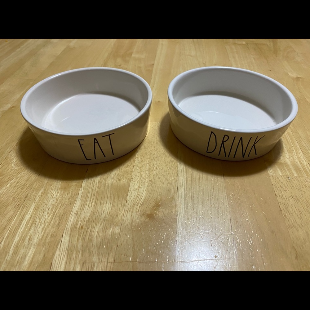Rae Dunn small pet bowls